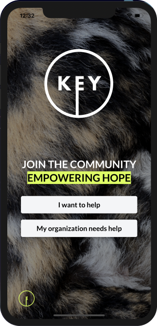 Login-Page for Key Conservation